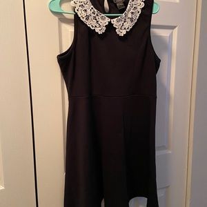 SOLD - Midnight Hour Peter Pan Collar Dress